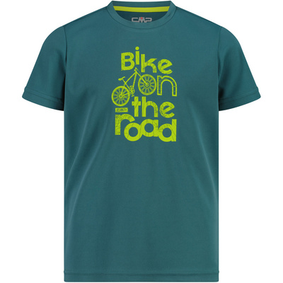CMP Kinderen Piquet T-shirt (Maat 104, Blauw)