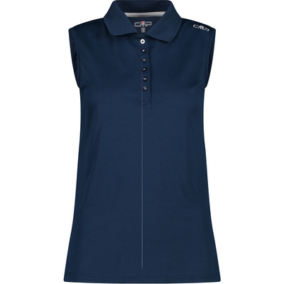 CMP Dames Functioneel Polo T-shirt (Maat M, Blauw)