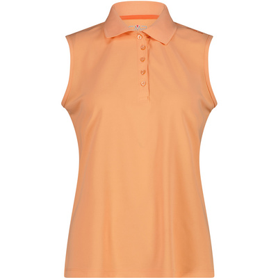 CMP Dames Functioneel Polo T-shirt (Maat XL, Oranje)
