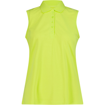 CMP Dames Functioneel Polo T-shirt (Maat XS, Groen)