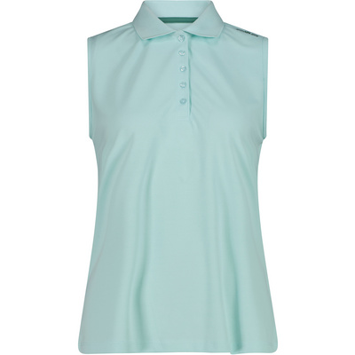CMP Dames Functioneel Polo T-shirt (Maat XXS, Turquoise)