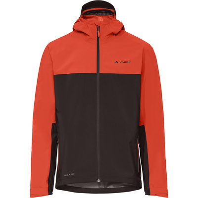Vaude Heren Moab Rain jas (Maat L, Rood)