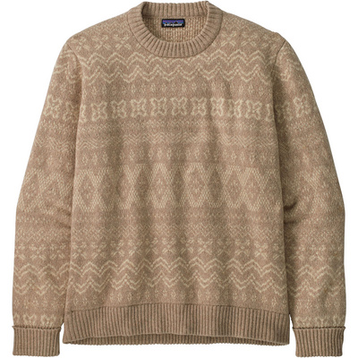 Patagonia Heren Recycled Wool Sweatshirt (Maat S, Beige)