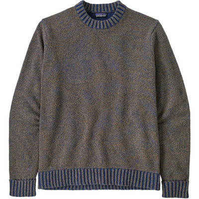 Patagonia Heren Recycled Wool Sweatshirt (Maat L, Bruin)