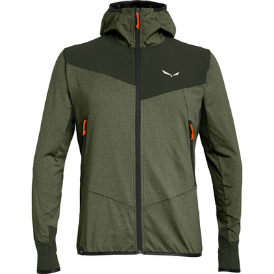 Salewa Heren Agner Hybride Pl / Dst Full Zip Vest (Maat L, Groen)