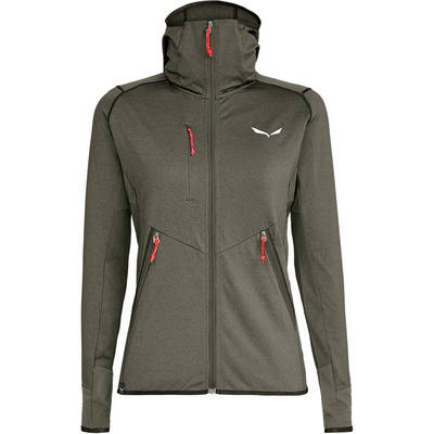 Salewa Dames Agner Hybrid Pl/Dst Full Zip Hooded Vest