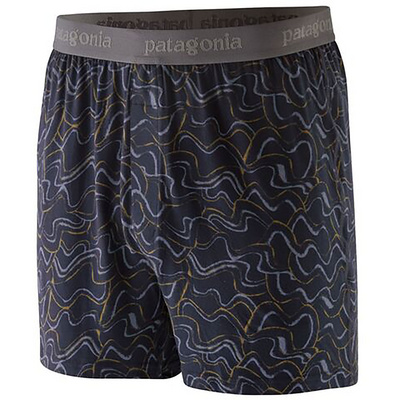 Patagonia Heren Essential boxershort (Maat M, Blauw)