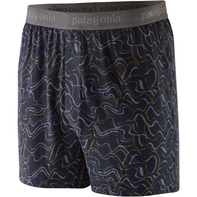 Patagonia Heren Essential 3 boxershort (Maat L, Blauw)