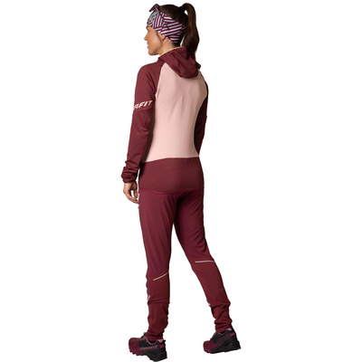 Dynafit Dames Transalper Hybrid broek (Maat S, Rood)