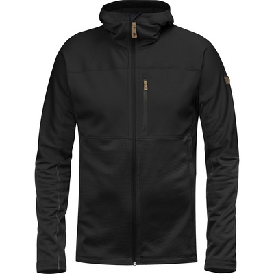 Fjällräven Heren Abisko Trail Fleecevest (Maat M, Zwart)