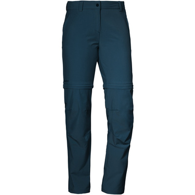 Schöffel Dames Ascona Afritsbroek (Maat M, Blauw)
