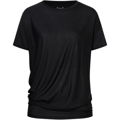 Super.Natural Dames Yoga Loose T-shirt (Maat XS, Zwart)