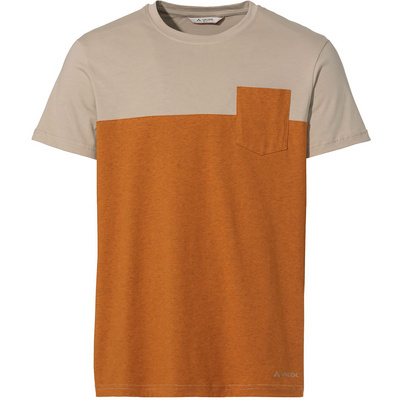 Vaude Heren Nevis III T-shirt (Maat XXL, Bruin)