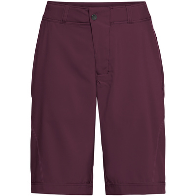 Vaude Dames Ledro short (Maat S, Paars)