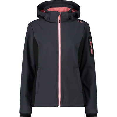 CMP Dames Softshell hoodiejas