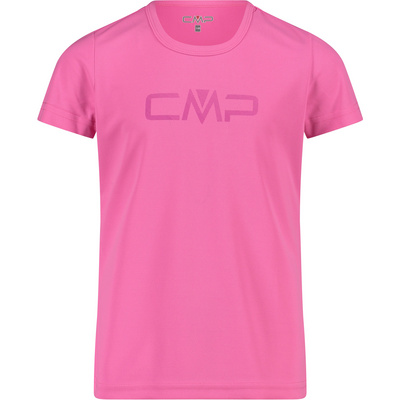 CMP Kinderen Girls Print T-shirt (Maat 98, licht roze)