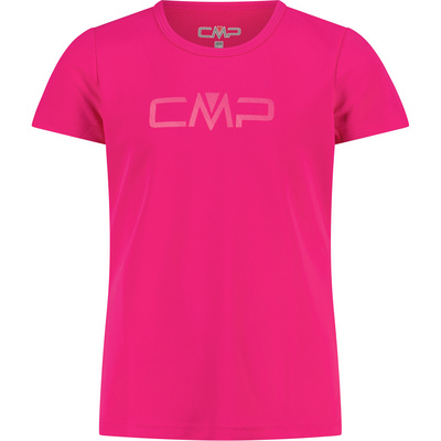 CMP Kinderen Girls Print T-shirt (Maat 152, Roze)
