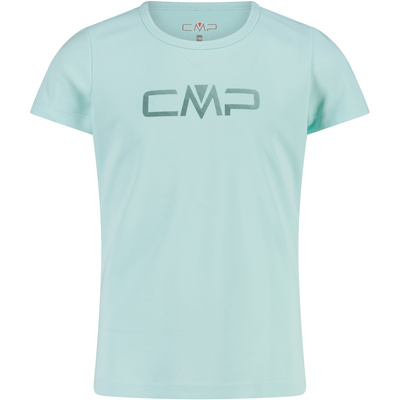 CMP Kinderen Girls Print T-shirt (Maat 164, Blauw)