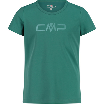 CMP Kinderen Girls Print T-shirt (Maat 110, Turquoise)