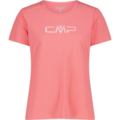 CMP Dames Functioneel Print T-shirt (Maat XL, licht roze)