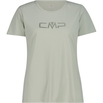 CMP Dames Functioneel Print T-shirt (Maat XXS, Grijs)