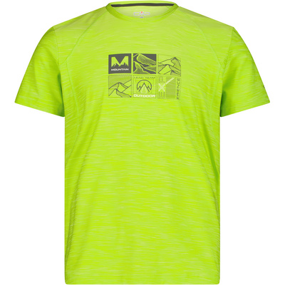 CMP Heren Melange Print T-shirt