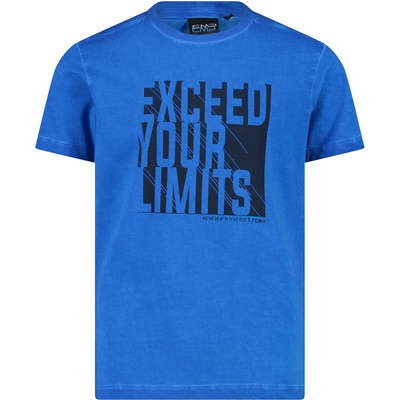 CMP Kinderen Boys Stretch T-shirt (Maat 176, Blauw)