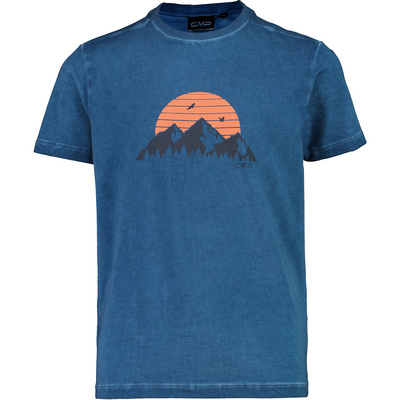 CMP Kinderen Boys Stretch T-shirt (Maat 98, Blauw)