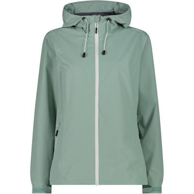 CMP Dames Rain Fix hoodiejas (Maat 4XL, Groen)