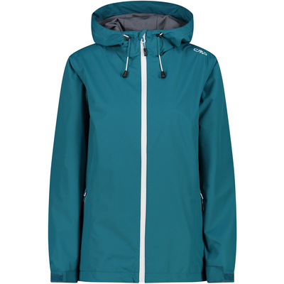 CMP Dames Rain Fix hoodiejas (Maat XXS, Turquoise)