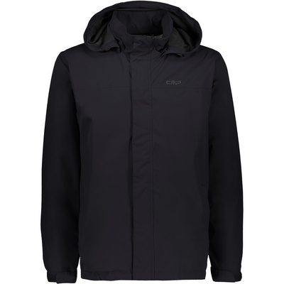 CMP Heren Hoodie Button Regenjas (Maat 4XL, Grijs)