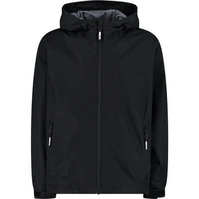 CMP Kinderen Boys Rain hoodiejas (Maat 110, Zwart)