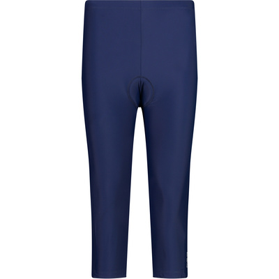 CMP Dames Bike 3/4-stretchbroek (Maat XL, Blauw)