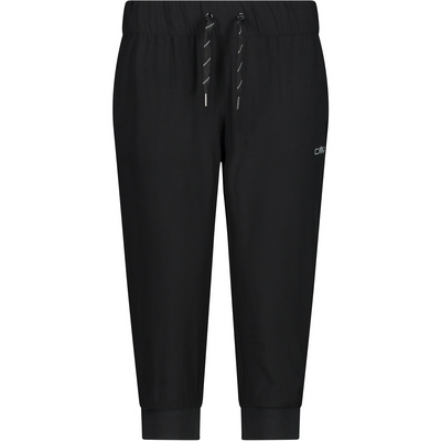 CMP Dames Stretch 3/4-broek (Maat L, Zwart)