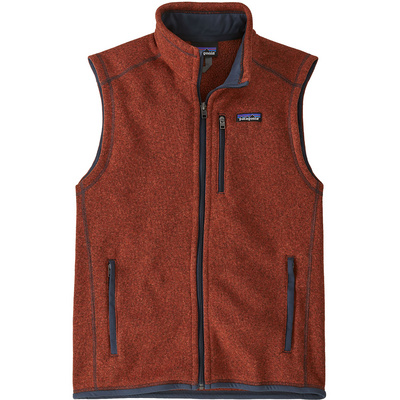 Patagonia Heren Better Sweater bodywarmer (Maat XL, Rood)