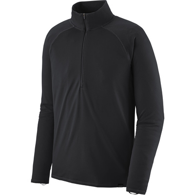 Patagonia Heren Capilene Midweight Zip Longsleeve (Maat XL, Zwart)