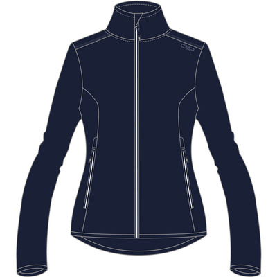 CMP Dames Highloft Vest (Maat XS, Blauw)