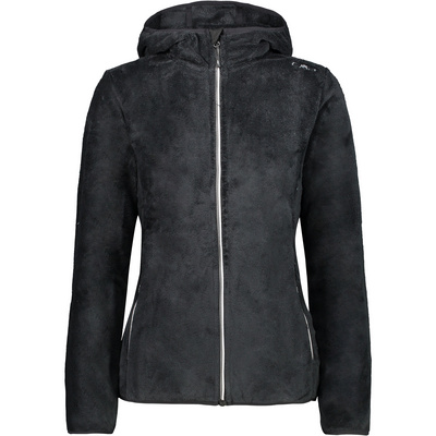 CMP Dames Highloft Hooded Vest (Maat M, Zwart)