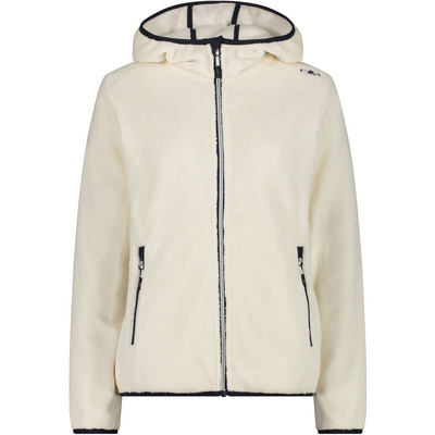 CMP Dames Highloft Hooded Vest (Maat XL, Wit)