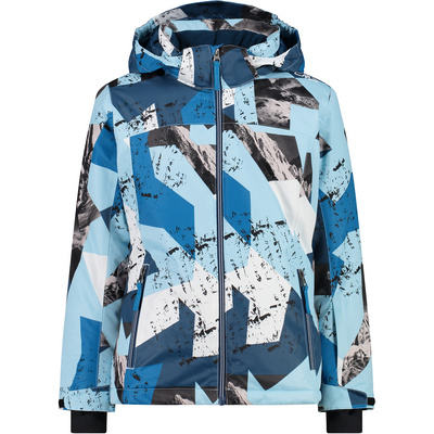 CMP Kinderen Girls Flat Snaps Jas (Maat 98, Blauw)