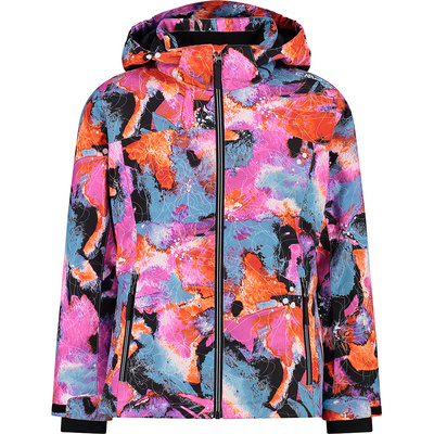CMP Kinderen Girls Flat Snaps Jas (Maat 104, Meerkleurig)