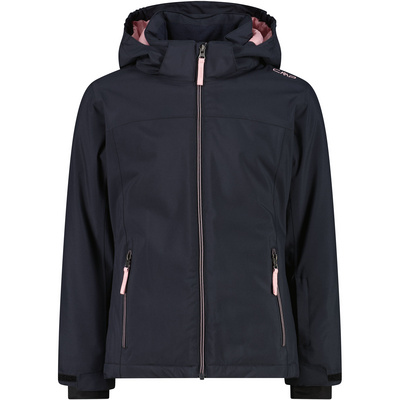 CMP Kinderen Girls Flat Snaps Jas (Maat 110, Blauw)