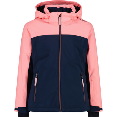 CMP Kinderen Girls Flat Snaps Jas (Maat 98, licht roze)