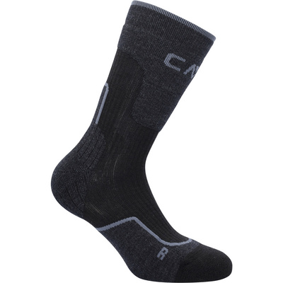 CMP Wool Trekking Sokken (Maat 36 , Zwart)