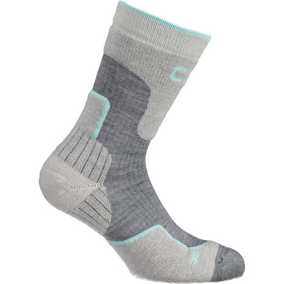 CMP Wool Trekking Sokken (Maat 39 , Grijs)