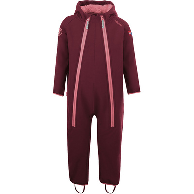 Trollkids Kinderen Nordkapp Jumpsuit (Maat 80, Rood)