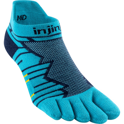 Injinji Ultra Run No-Show sokken (Maat 44.5 , Blauw)