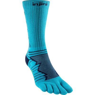 Injinji Ultra Run Crew sokken (Maat 37 , Blauw)
