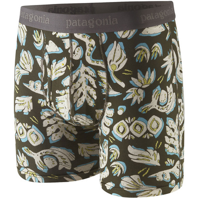 Patagonia Heren Essential Boxer Briefs (Maat S, Olijf)