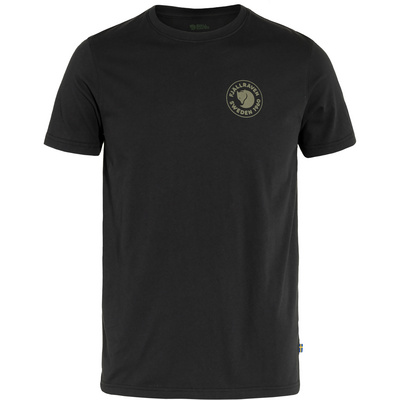 Fjällräven Heren 1960 Logo T-shirt (Maat L, Zwart)